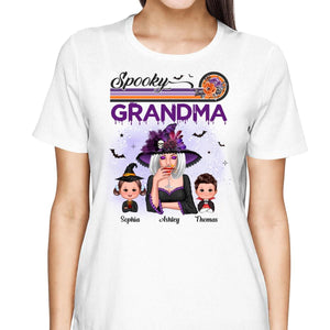 Spooky Grandma Mom Halloween Retro - hero 3