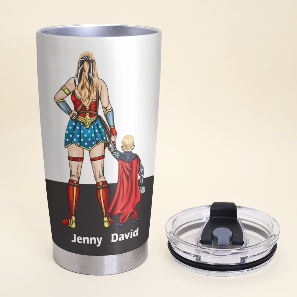 Super Mom Personalized Tumbler Cup