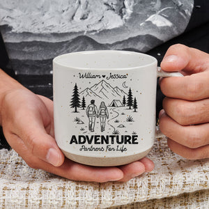 Forever Adventure Partners - Personalized Pottery Mug