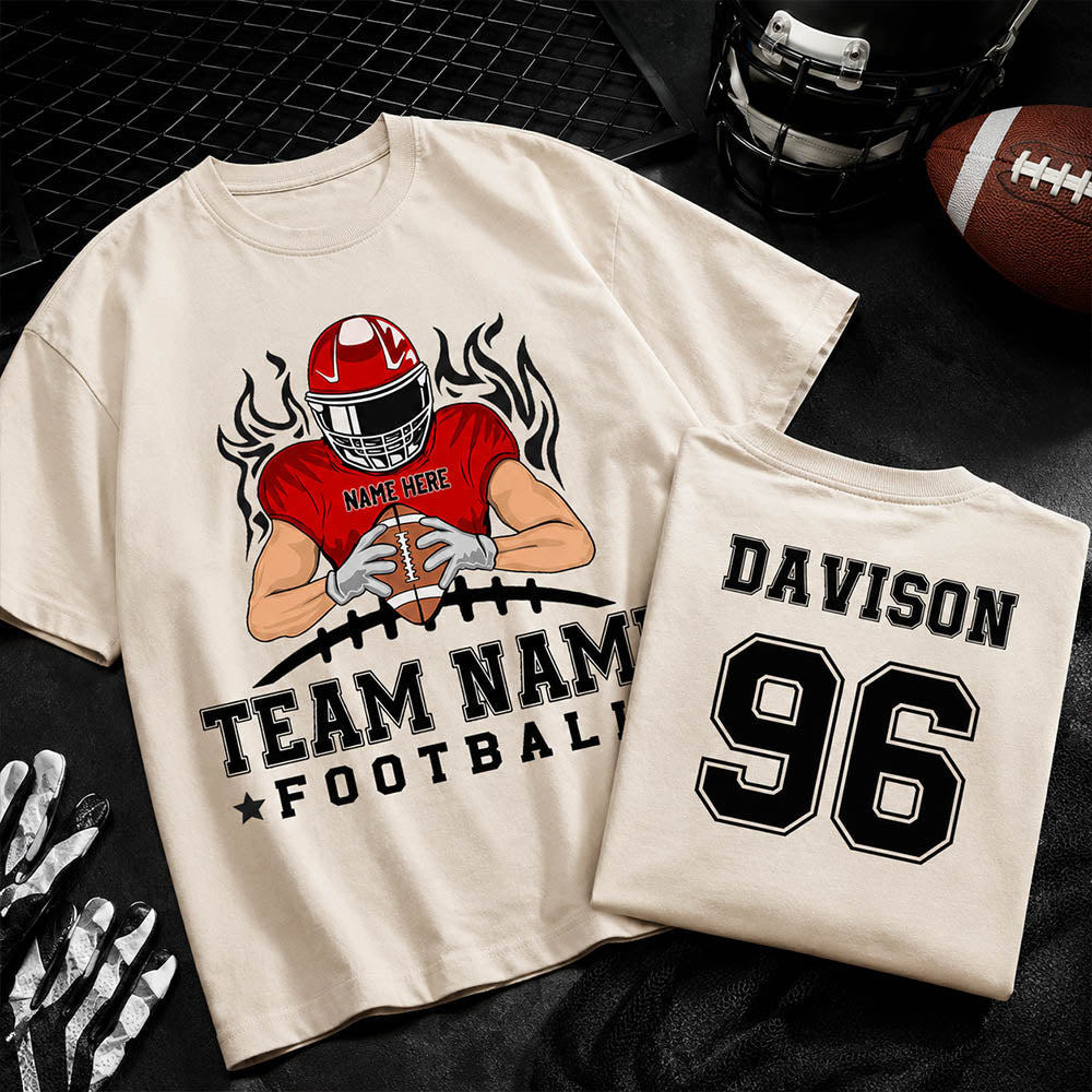 Personalized American Football Team Shirt