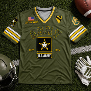 US Military Football Jersey