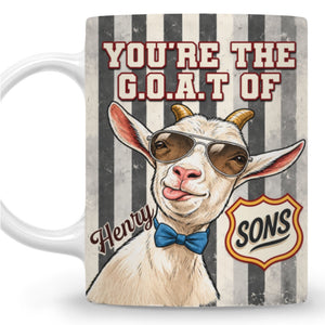 Greatest Of All Time - Personalized Coffee Mug - 11oz