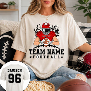 Personalized American Football Team Shirt