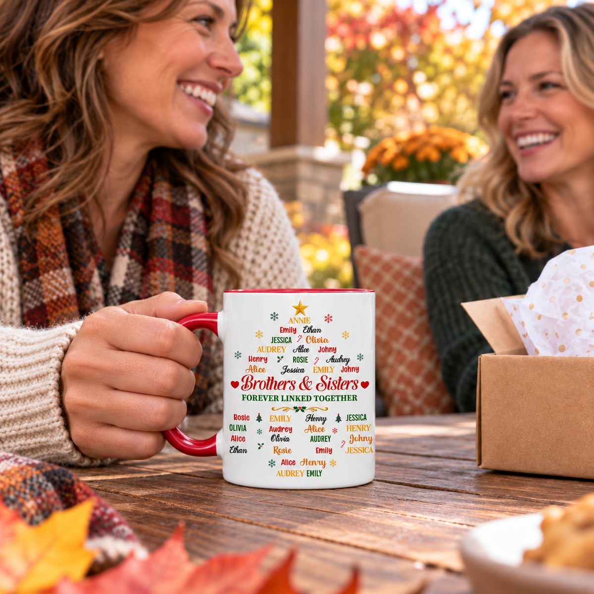 Our Bond Grows With Time - Personalized Accent Mug