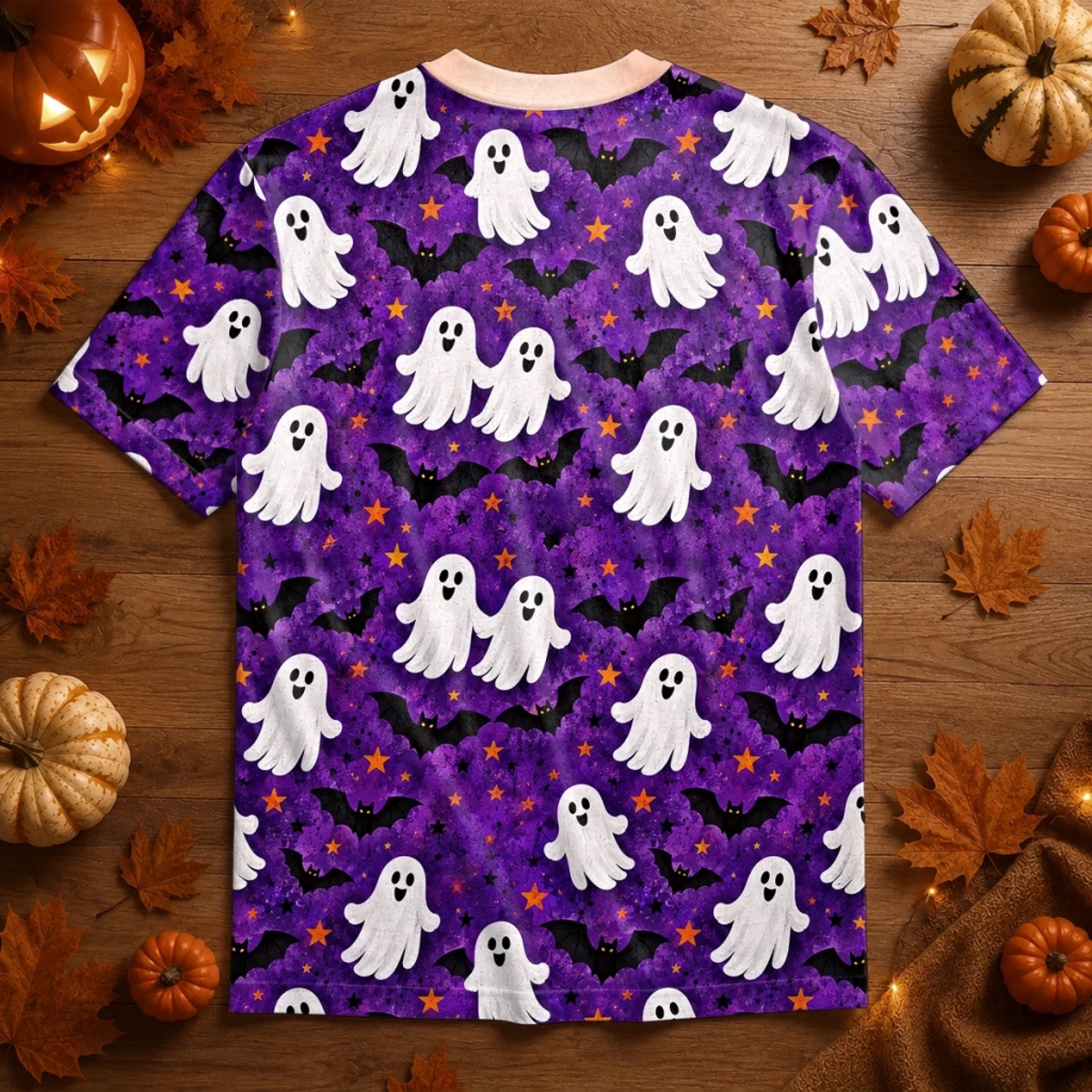 Little Miss Spooky AOP T-shirt