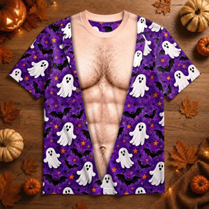 Little Miss Spooky AOP T-shirt
