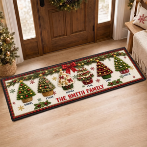 Custom Runner Rug - Blessed Home Full Of Happiness
