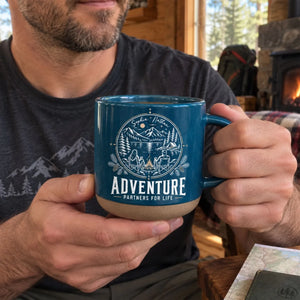 Adventure Is Better Together - Personalized Pottery Mug