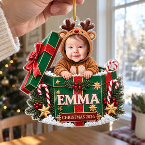 Little Hands Big Love acrylic ornament