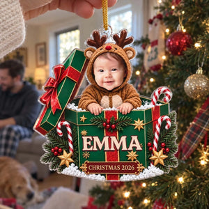 Little Hands Big Love acrylic ornament