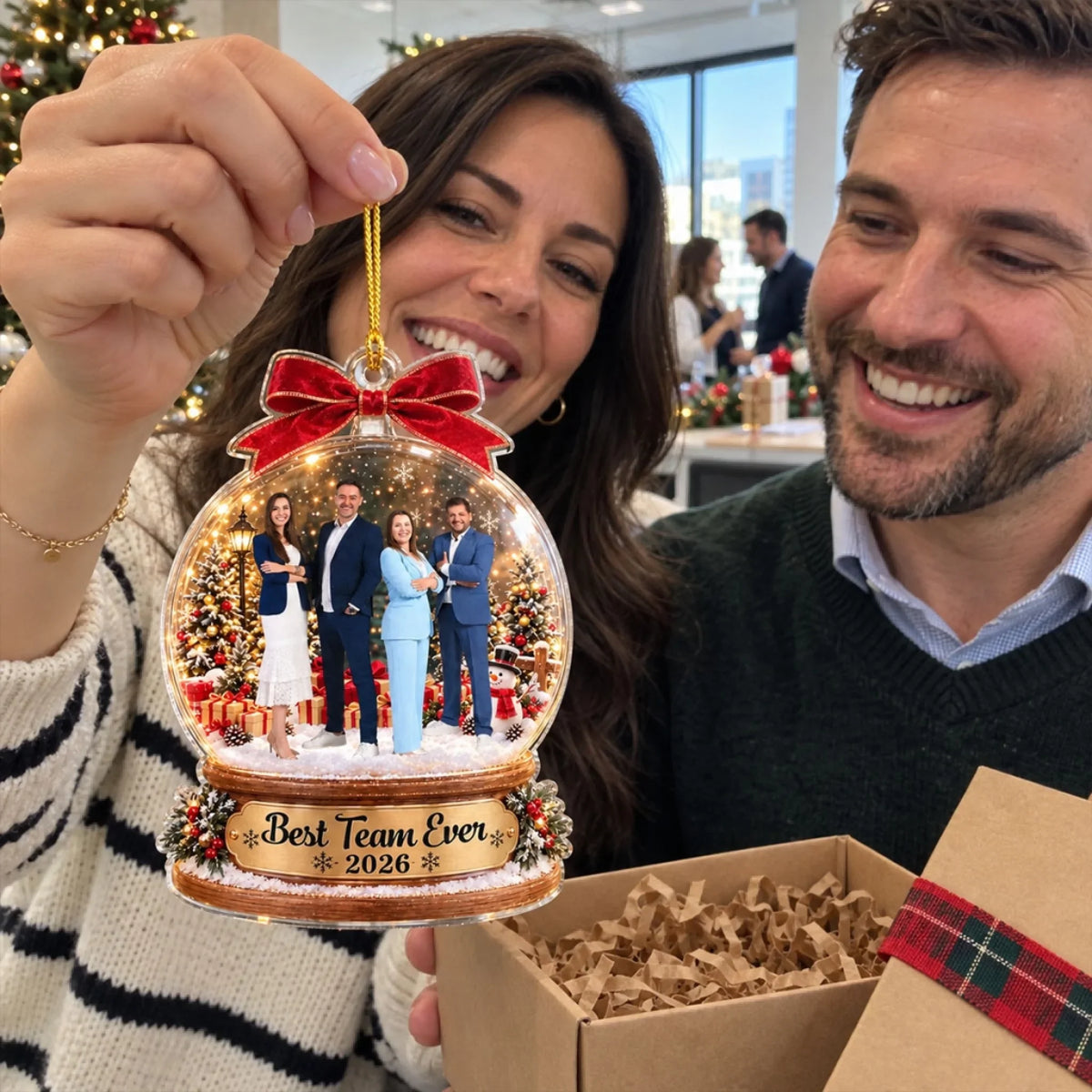 Our Dream Team - Personalized Acrylic Ornament