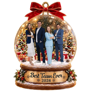 Our Dream Team - Personalized Acrylic Ornament
