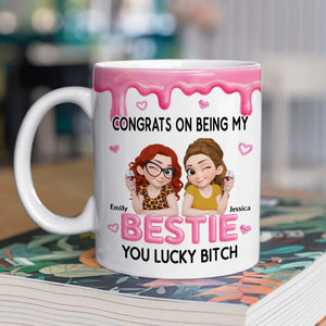 Congrats My Sister personalized coffee mug