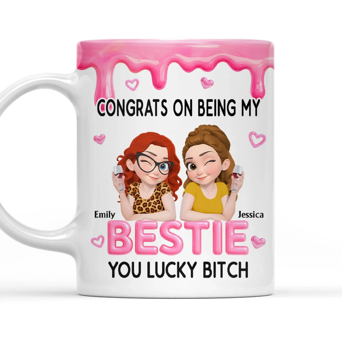 Congrats My Sister personalized coffee mug