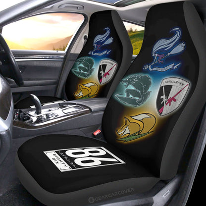 86 Symbols Car Seat Covers Custom 86 Car Accessories