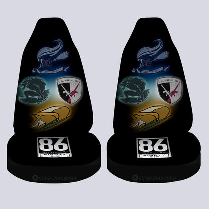 86 Symbols Car Seat Covers Custom 86 Car Accessories