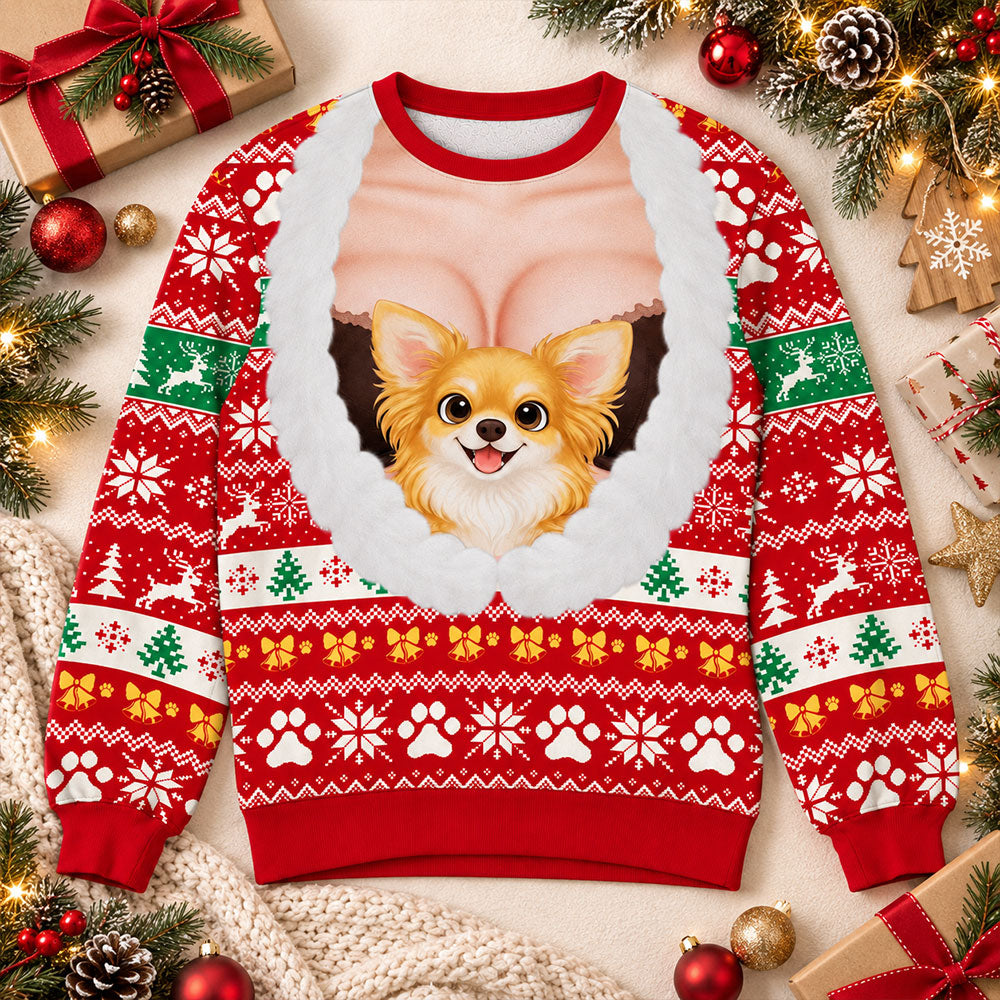 My Baby Is Here - Personalized All-Over-Print Sweatshirt