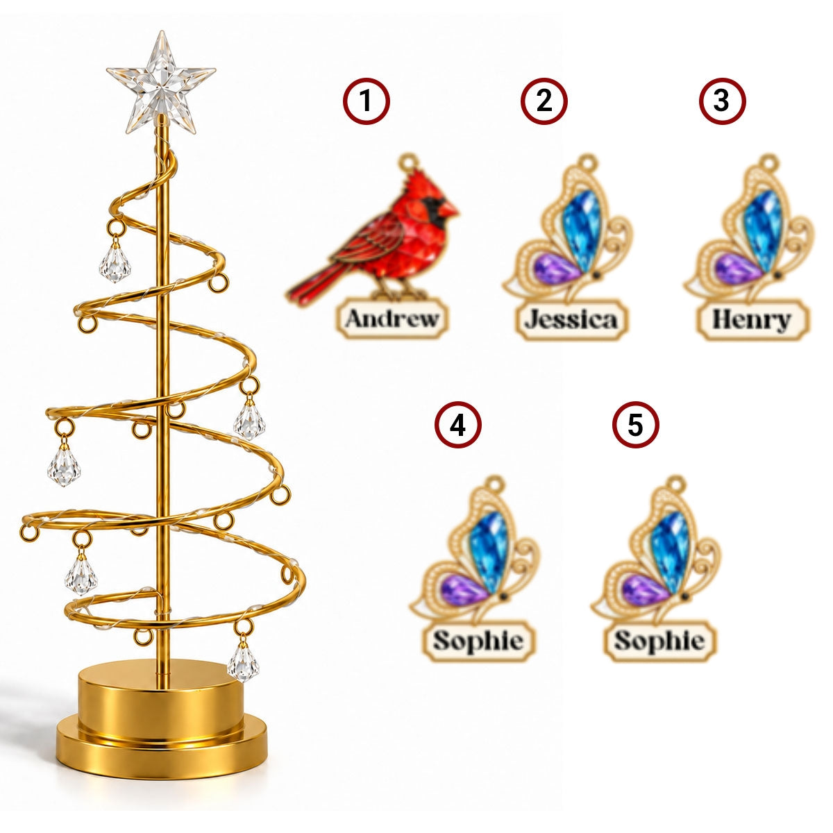 LED tree lights 5 names