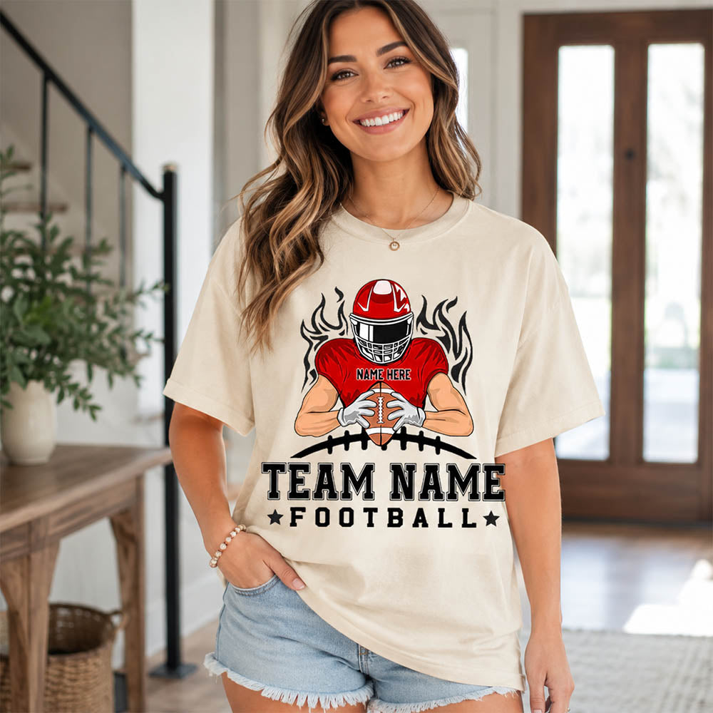 Personalized American Football Team Shirt
