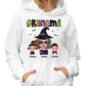 Doll Grandma Halloween Pattern Personalized Shirt