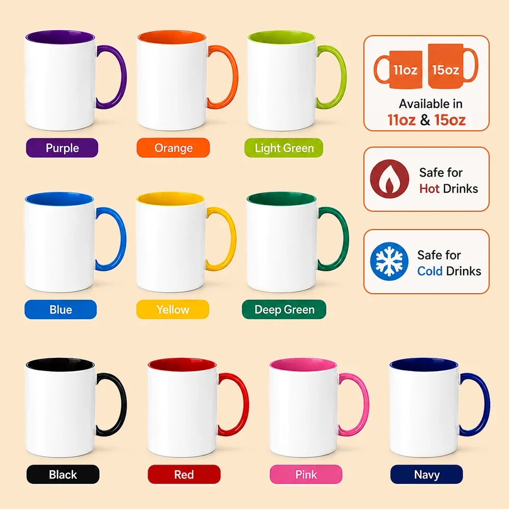 Accent mug colours