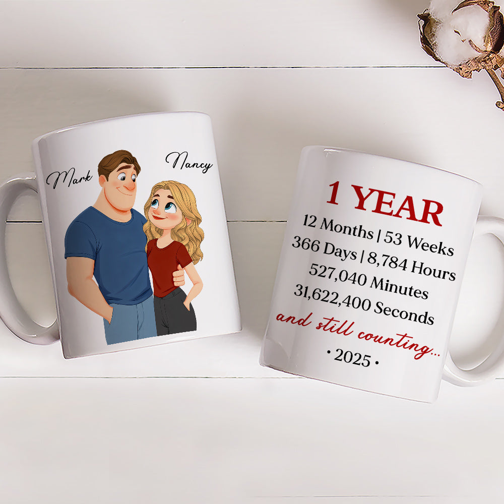 My Better Half personalized coffee mug