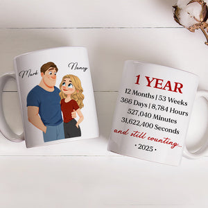 My Better Half personalized coffee mug