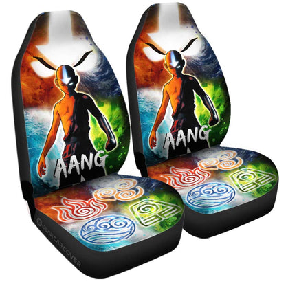 Aang Car Seat Covers Custom Avatar The Last Airbender Anime