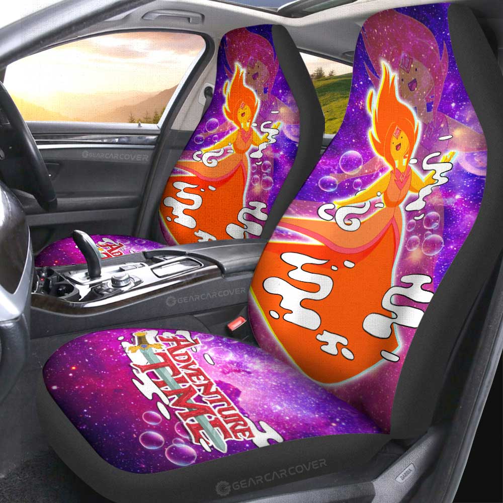 Adventure Time Fire Princess Galaxy Car Seat Covers Custom