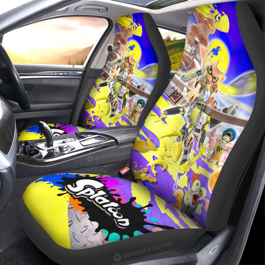 Agent 3 Splatoon Car Seat Covers Custom Car Accessories