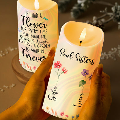 Illuminate Your Memories With Love And Light - Personalized Custom LED Candle - BST062_LECA