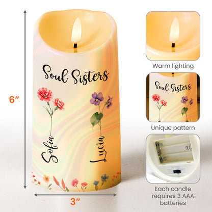 Illuminate Your Memories With Love And Light - Personalized Custom LED Candle - BST062_LECA