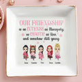 Intense Monopoly And Chaotic Uno Friendship Keeps Going - Personalized Custom Jewelry Dish - BST083_SCRD