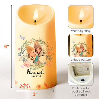 For My Best Friend In Heaven You Are Always There LED Candle - Personalized Custom LED Candle - BST113_LECA