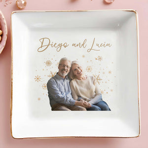Cherish Your Most Treasured Memories Together - Personalized Custom Jewelry Dish - CPL028_SCRD