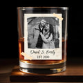 Capture Treasured Moments, Whiskey Glass - Personalized Custom Whiskey Glass - CPL1127_RWG