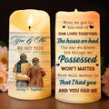 You & Me We Got This Beautiful Romantic Message For Couples - Personalized Custom LED Candle - CPL199_LECA