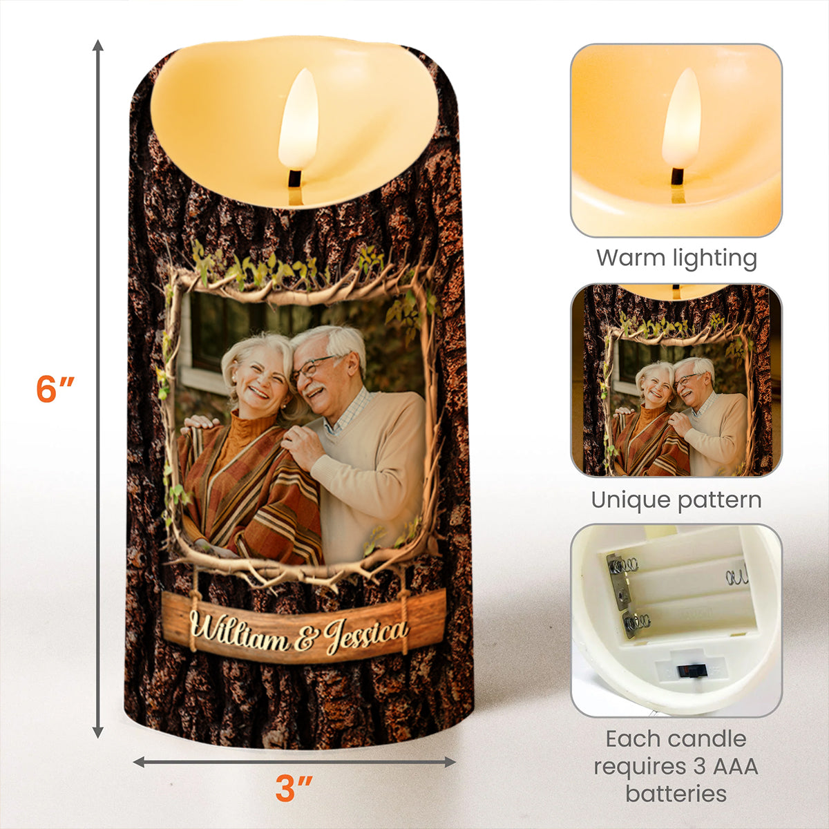 Wishing I Found You Sooner - Personalized Custom LED Candle - CPL224_LECA