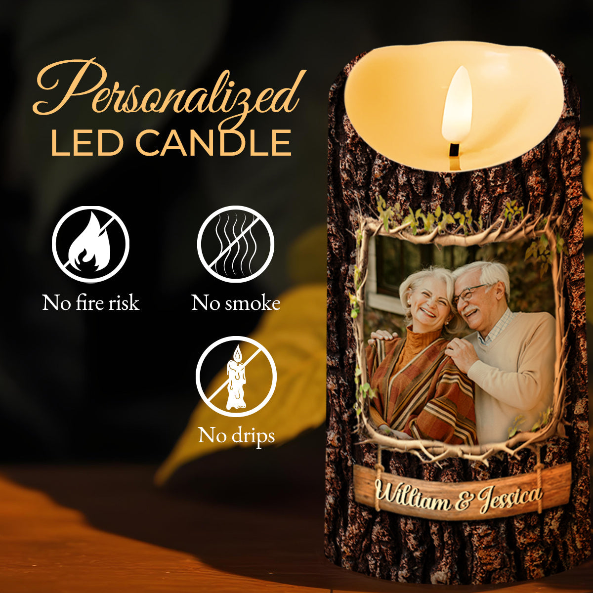Wishing I Found You Sooner - Personalized Custom LED Candle - CPL224_LECA