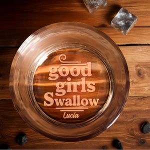 Celebrate Unapologetic Confidence Engraved Glass - Personalized Engraved Whiskey Glass - CPL288_EWG