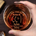 I Hope Your Day Is As Nice As My Butt - Personalized Engraved Whiskey Glass - CPL579_EWG