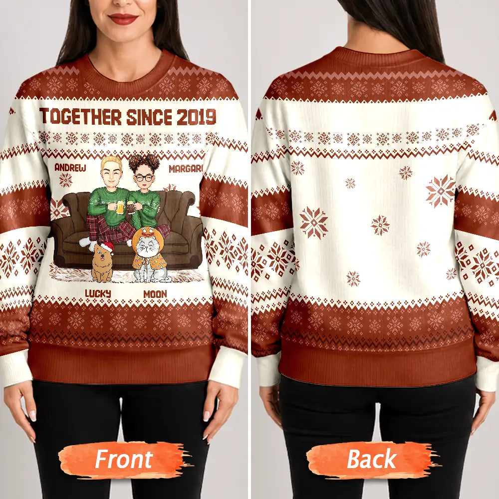 Ugly sweater mockup 3