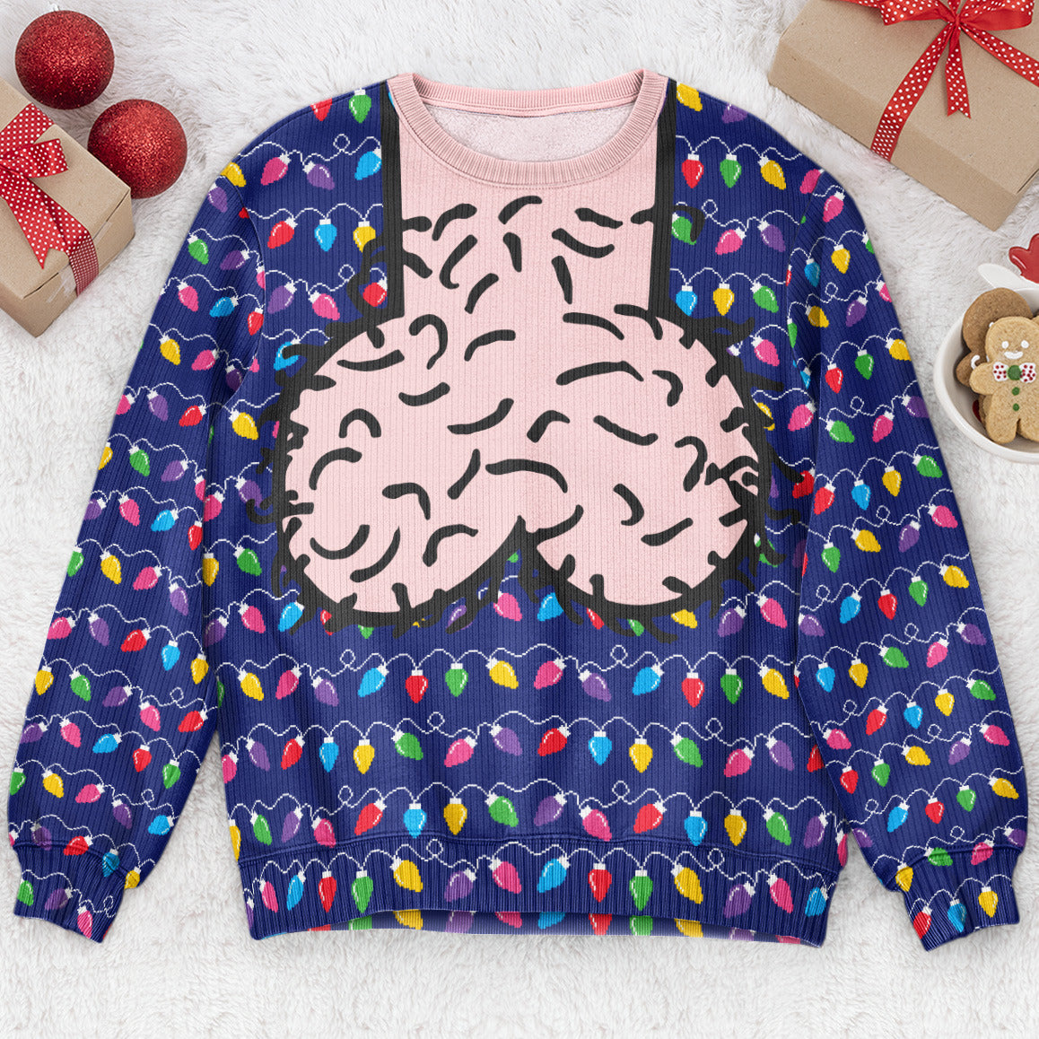 Cockmas Funny Christmas Ugly Sweater - Personalized Sweater
