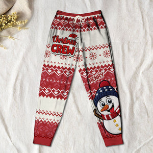 Christmas Snowman - Personalized Sweatpants