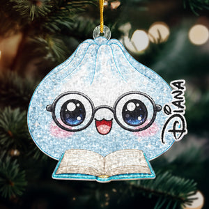 Cute Dumplings Family Christmas Funny Keepsake Personalized Ornament 2