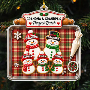 My Grandkids My Joy acrylic ornament