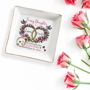 The Only Thing Better Than Watching You Be A Mom - Personalized Custom Jewelry Dish - DAU050_SCRD