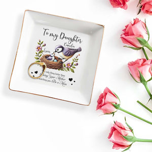The Only Thing Better Is Watching You Be A Mom - Personalized Custom Jewelry Dish - DAU055_SCRD
