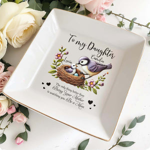 The Only Thing Better Is Watching You Be A Mom - Personalized Custom Jewelry Dish - DAU055_SCRD