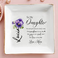 Precious Sunshine, Joy, And Love - Personalized Custom Jewelry Dish - DAU059_SCRD